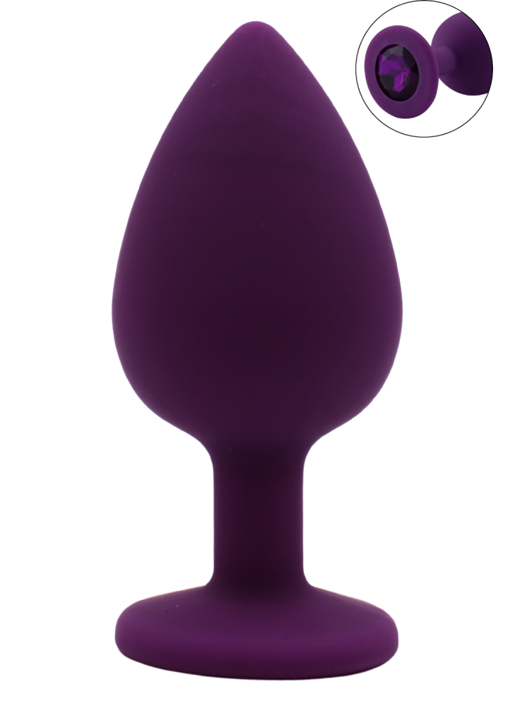 Plug bijou violet Large - DB-RY069PUR
